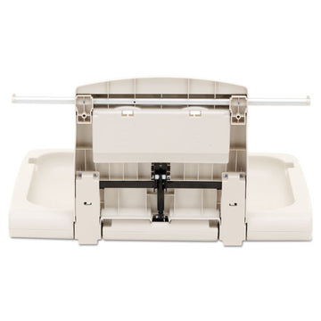 Rubbermaid® Commercial Sturdy Station 2 Baby Changing Table, 33.5 X 21.5, Platinum freeshipping - TVN Wholesale